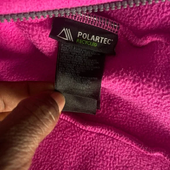 The North Face Women's Fuchsia and Grey  Ski Jacket - Picture 4 of 6